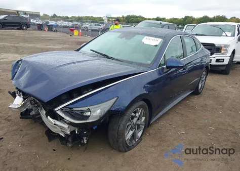 2022 Hyundai Sonata Sel z USA, uszkodzony, nr VIN 5NPEL4JA8NH143722